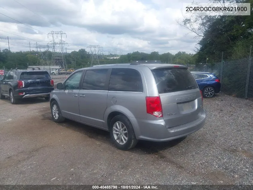 2C4RDGCG8KR621900 2019 Dodge Grand Caravan Sxt