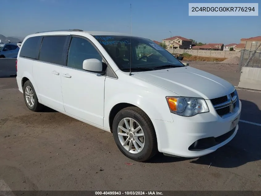 2C4RDGCG0KR776294 2019 Dodge Grand Caravan Sxt