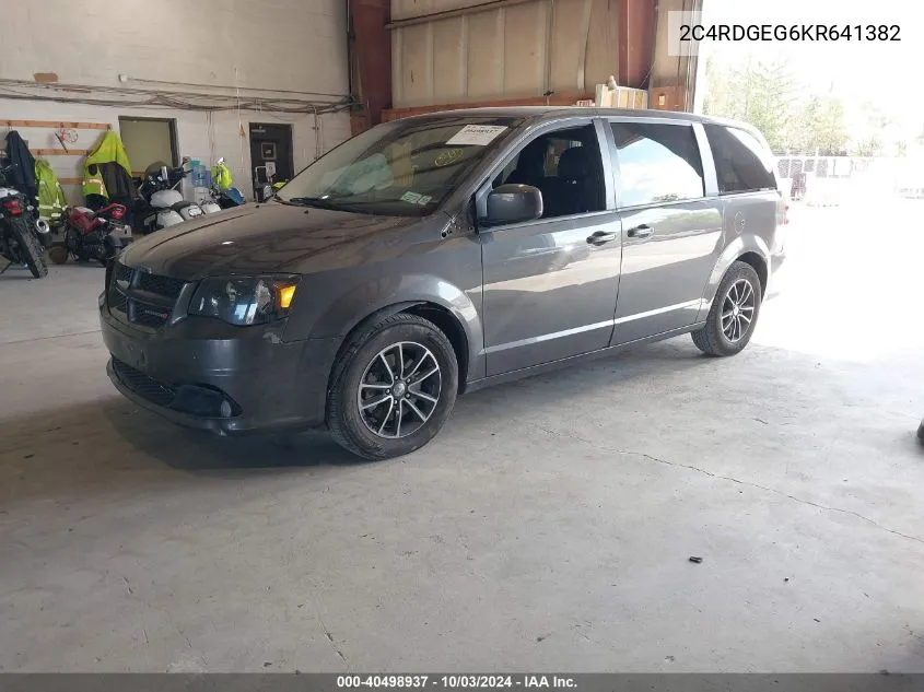 2C4RDGEG6KR641382 2019 Dodge Grand Caravan Gt