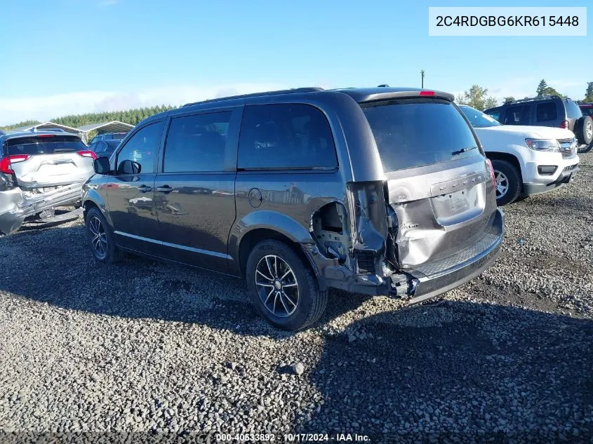 2C4RDGBG6KR615448 2019 Dodge Grand Caravan Se Plus