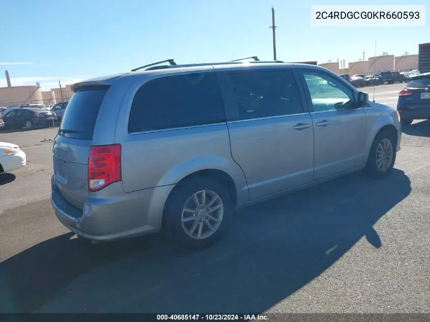 2C4RDGCG0KR660593 2019 Dodge Grand Caravan Sxt