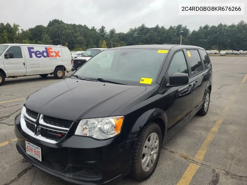 2C4RDGBG8KR676266 2019 Dodge Grand Caravan Se