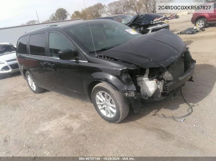 2C4RDGCGXKR557827 2019 Dodge Grand Caravan Sxt