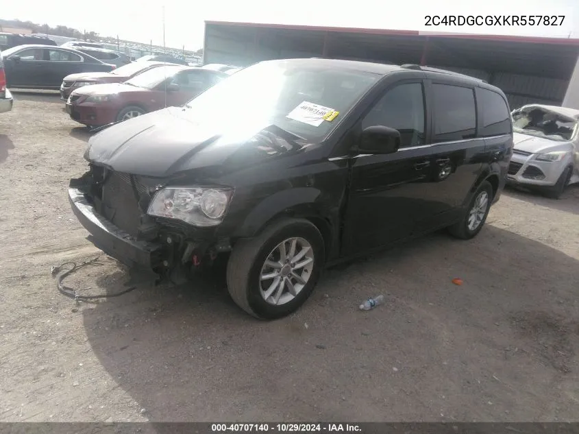 2C4RDGCGXKR557827 2019 Dodge Grand Caravan Sxt