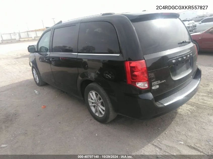 2C4RDGCGXKR557827 2019 Dodge Grand Caravan Sxt