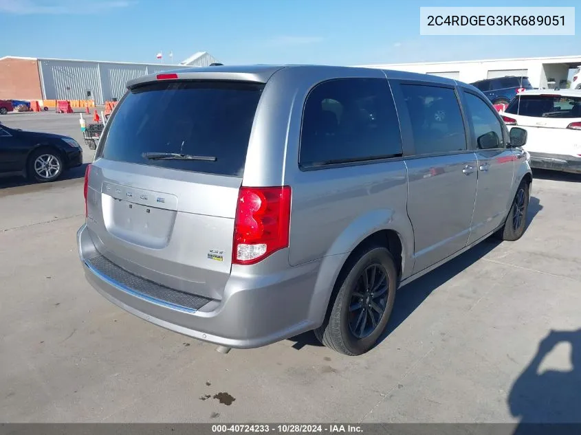 2C4RDGEG3KR689051 2019 Dodge Grand Caravan Gt