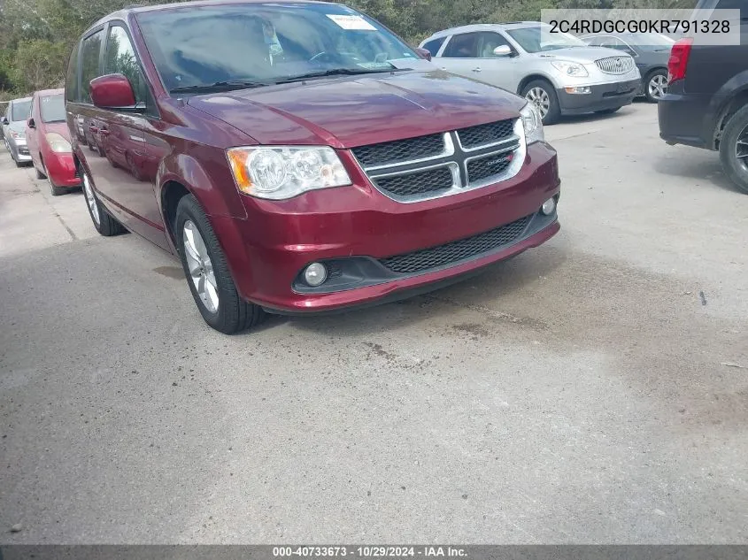 2C4RDGCG0KR791328 2019 Dodge Grand Caravan Sxt