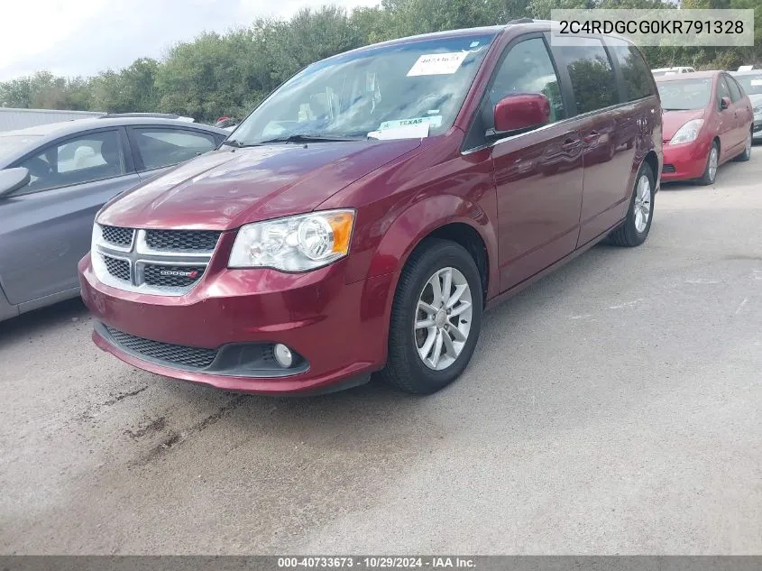 2C4RDGCG0KR791328 2019 Dodge Grand Caravan Sxt