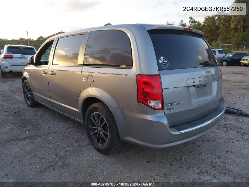 2C4RDGEG7KR557250 2019 Dodge Grand Caravan Gt