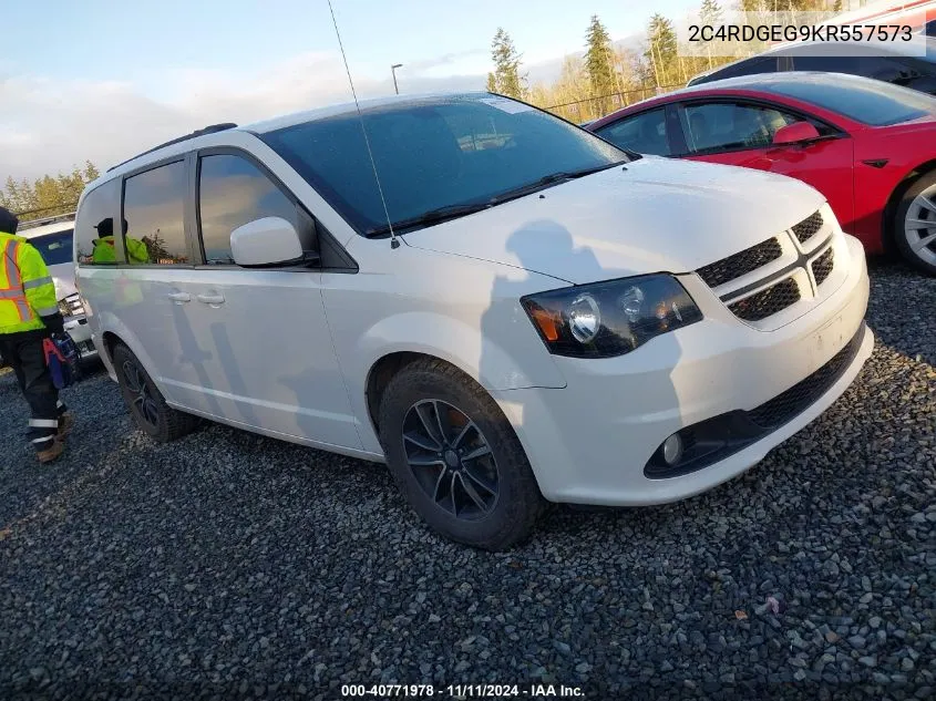 2019 Dodge Grand Caravan Gt VIN: 2C4RDGEG9KR557573 Lot: 40771978