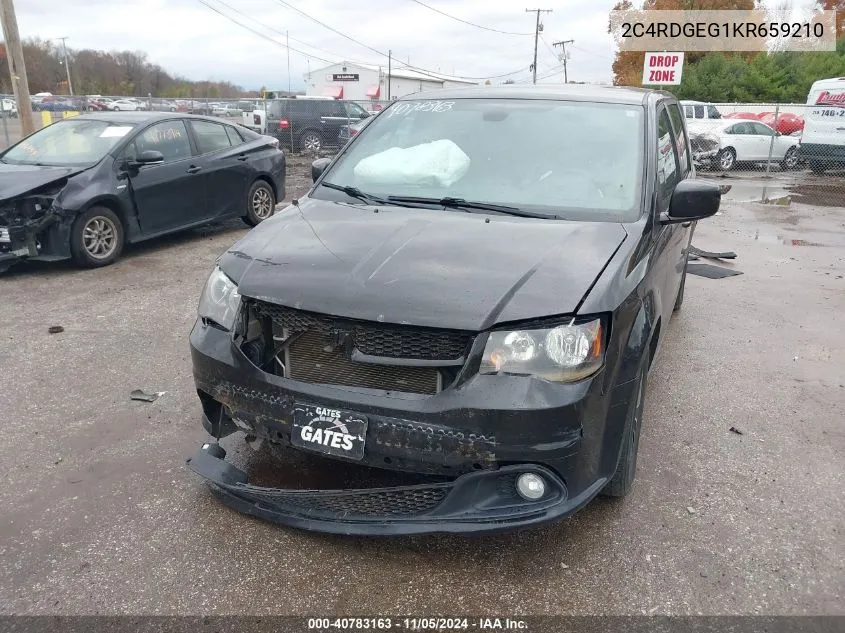 2C4RDGEG1KR659210 2019 Dodge Grand Caravan Gt