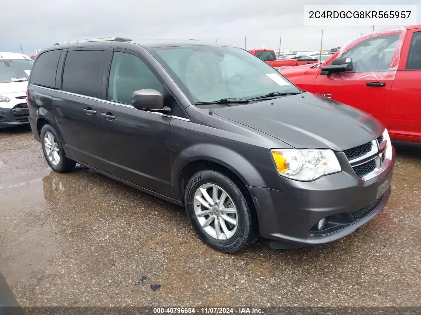 2C4RDGCG8KR565957 2019 Dodge Grand Caravan Sxt