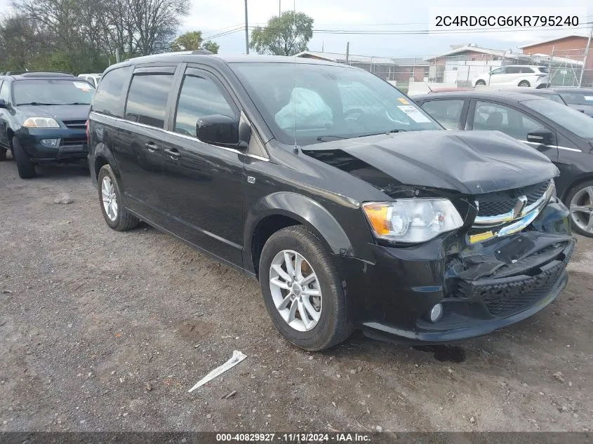 2019 Dodge Grand Caravan Sxt 35Th Anniversary Edition VIN: 2C4RDGCG6KR795240 Lot: 40829927