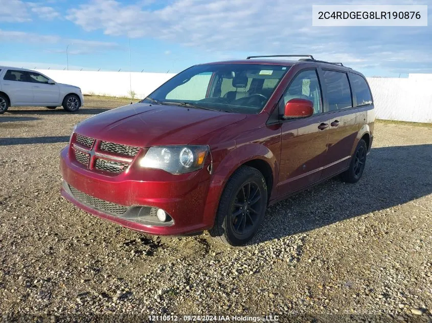 2C4RDGEG8LR190876 2020 Dodge Grand Caravan Gt