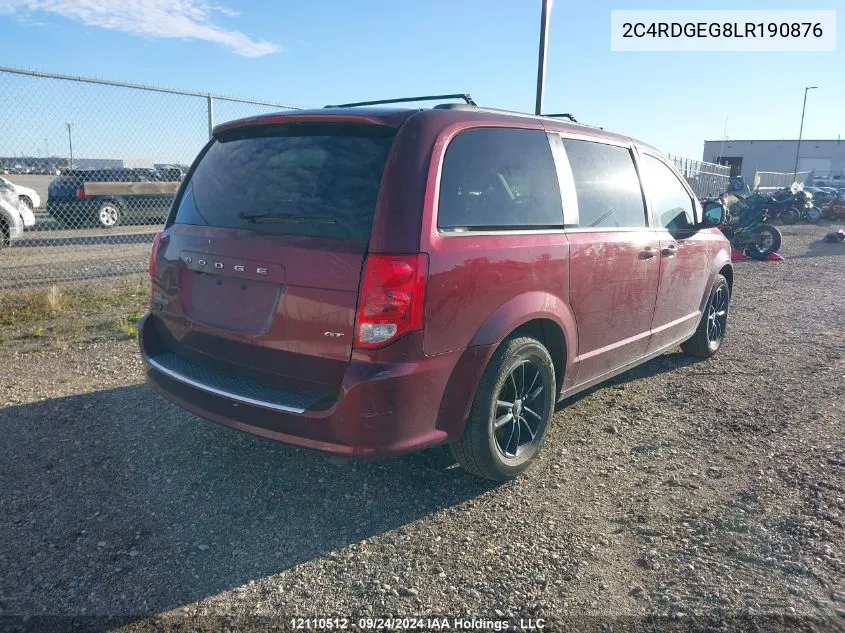 2C4RDGEG8LR190876 2020 Dodge Grand Caravan Gt