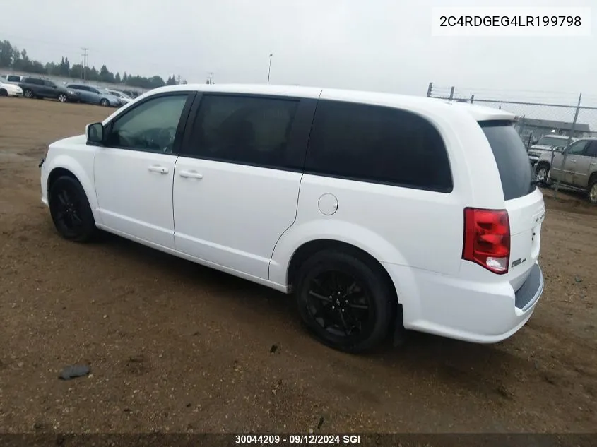 2020 Dodge Grand Caravan Gt VIN: 2C4RDGEG4LR199798 Lot: 30044209