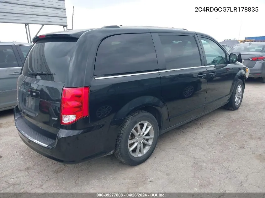 2020 Dodge Grand Caravan Sxt VIN: 2C4RDGCG7LR178835 Lot: 39277808