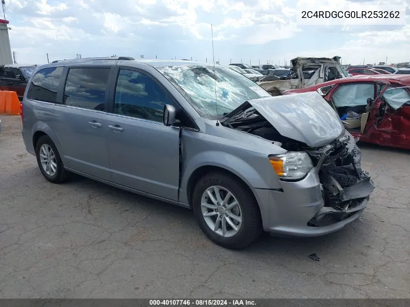 2020 Dodge Grand Caravan Sxt VIN: 2C4RDGCG0LR253262 Lot: 40107746