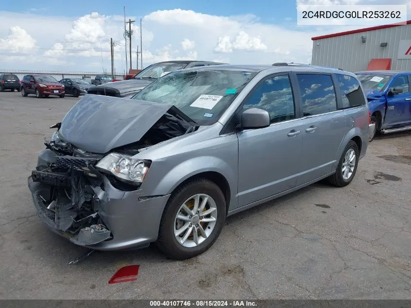 2020 Dodge Grand Caravan Sxt VIN: 2C4RDGCG0LR253262 Lot: 40107746