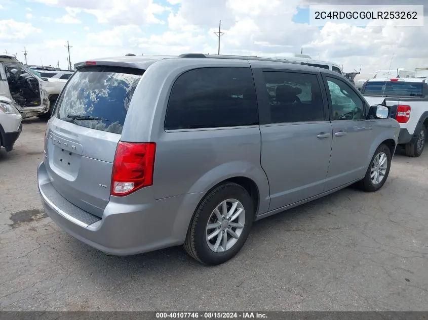 2020 Dodge Grand Caravan Sxt VIN: 2C4RDGCG0LR253262 Lot: 40107746