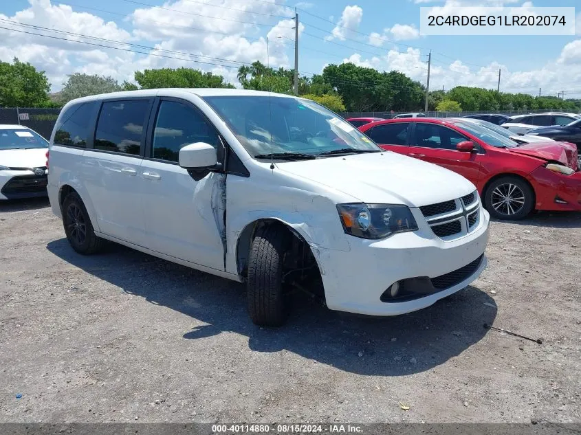 2C4RDGEG1LR202074 2020 Dodge Grand Caravan Gt