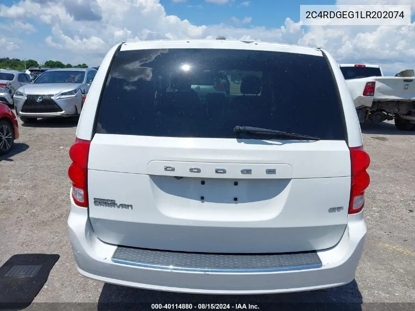 2C4RDGEG1LR202074 2020 Dodge Grand Caravan Gt