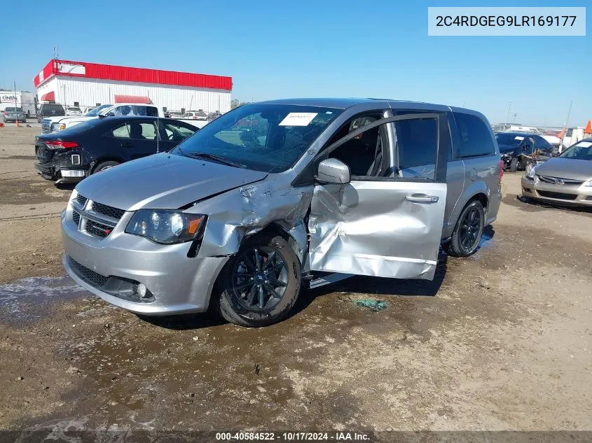 2020 Dodge Grand Caravan Gt VIN: 2C4RDGEG9LR169177 Lot: 40584522