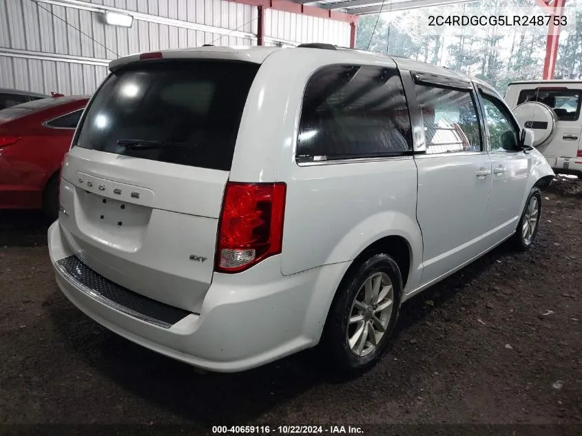 2020 Dodge Grand Caravan Sxt VIN: 2C4RDGCG5LR248753 Lot: 40659116