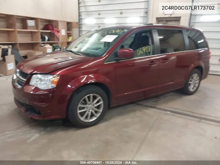 2020 Dodge Grand Caravan Sxt VIN: 2C4RDGCG7LR173702 Lot: 40706907