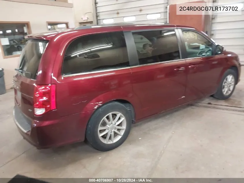 2020 Dodge Grand Caravan Sxt VIN: 2C4RDGCG7LR173702 Lot: 40706907