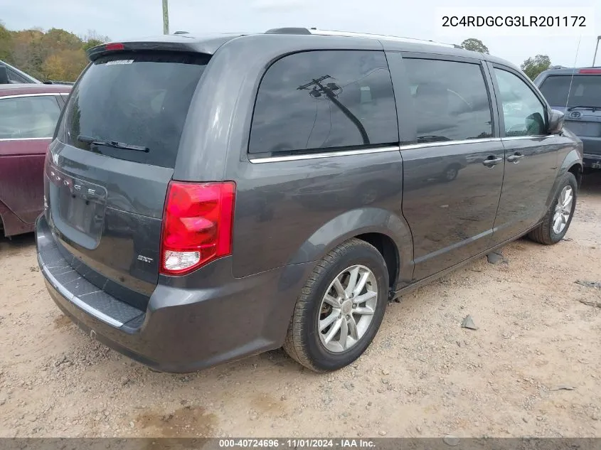 2020 Dodge Grand Caravan Sxt VIN: 2C4RDGCG3LR201172 Lot: 40724696