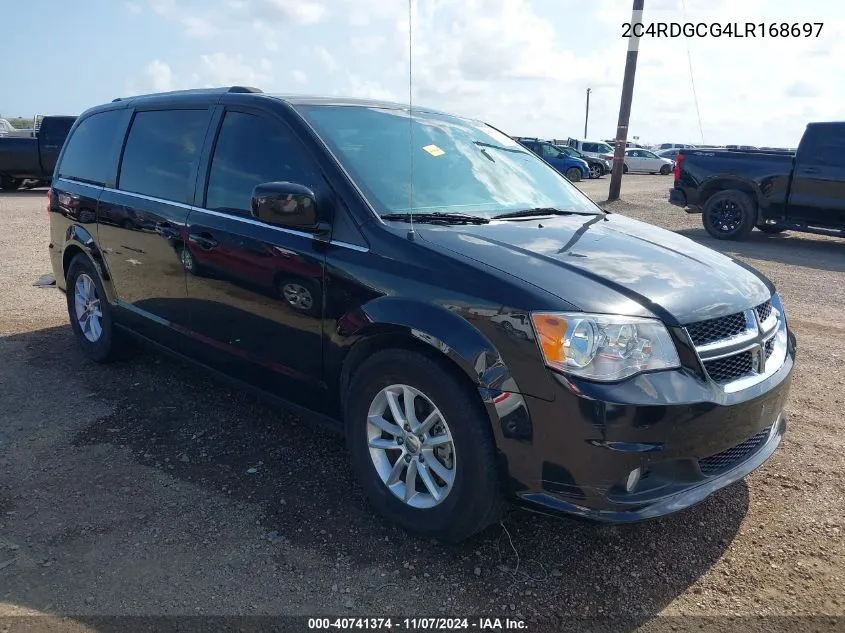 2020 Dodge Grand Caravan Sxt VIN: 2C4RDGCG4LR168697 Lot: 40741374