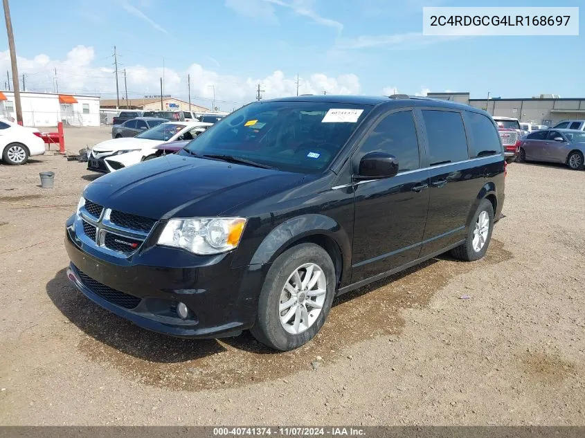 2020 Dodge Grand Caravan Sxt VIN: 2C4RDGCG4LR168697 Lot: 40741374