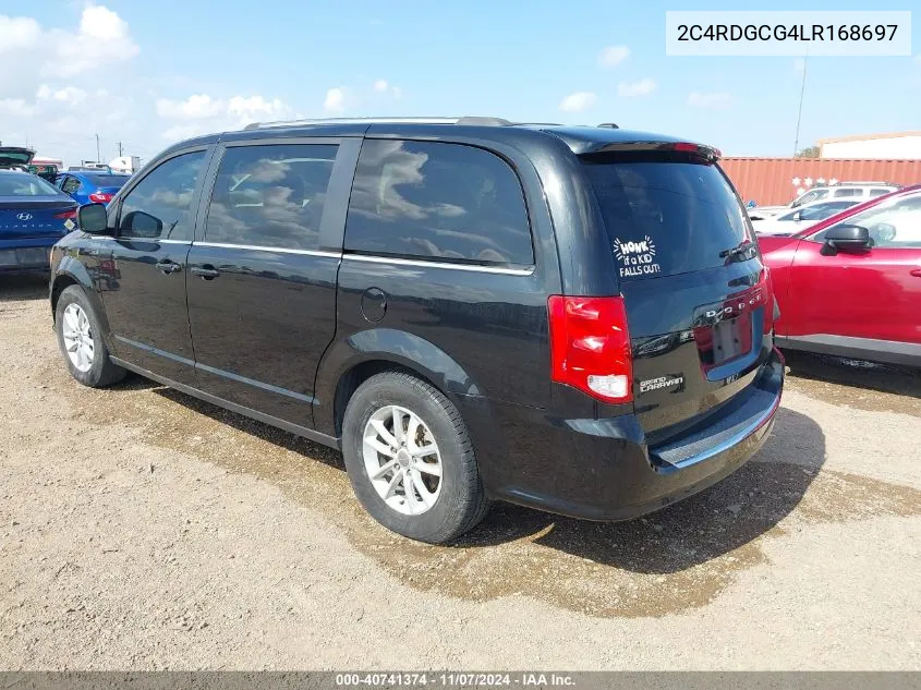 2020 Dodge Grand Caravan Sxt VIN: 2C4RDGCG4LR168697 Lot: 40741374