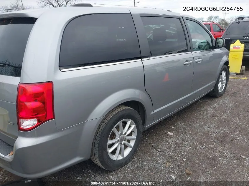 2020 Dodge Grand Caravan Sxt VIN: 2C4RDGCG6LR254755 Lot: 40741734