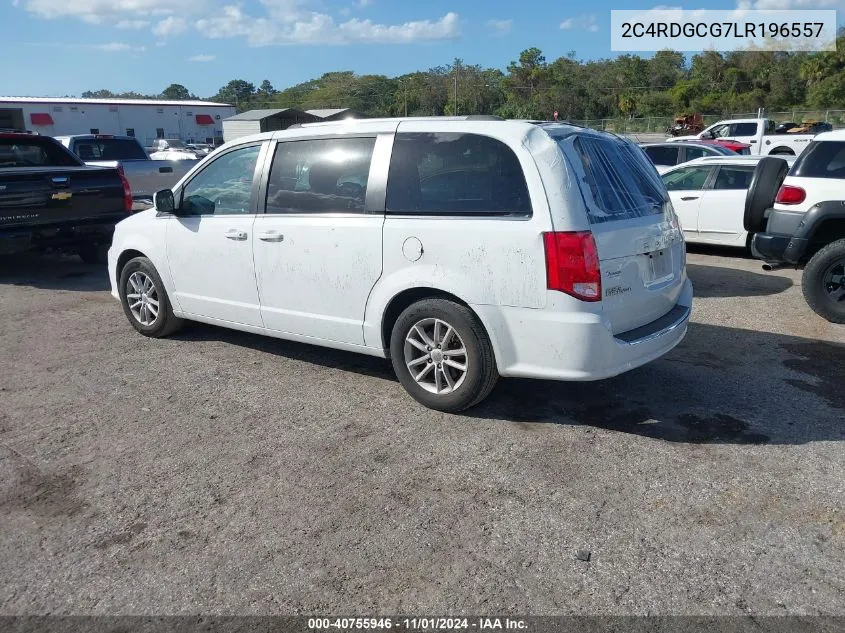 2020 Dodge Grand Caravan Sxt VIN: 2C4RDGCG7LR196557 Lot: 40755946