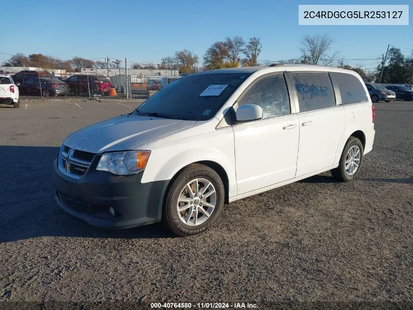 2020 Dodge Grand Caravan Sxt VIN: 2C4RDGCG5LR253127 Lot: 40764580