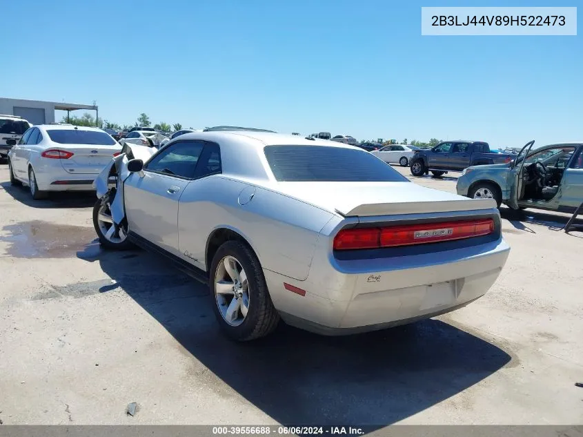 2009 Dodge Challenger Se VIN: 2B3LJ44V89H522473 Lot: 39556688