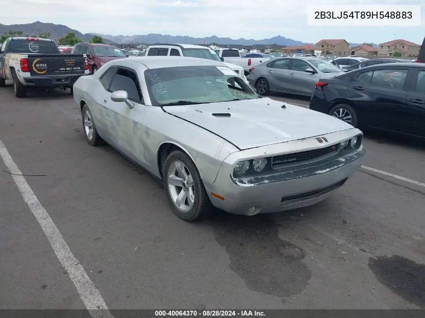 2009 Dodge Challenger R/T VIN: 2B3LJ54T89H548883 Lot: 40064370