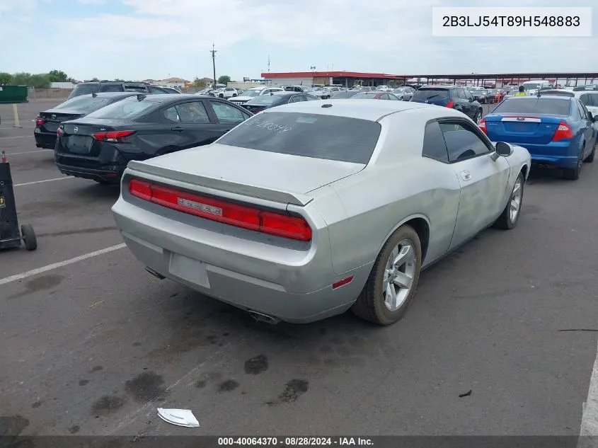 2009 Dodge Challenger R/T VIN: 2B3LJ54T89H548883 Lot: 40064370