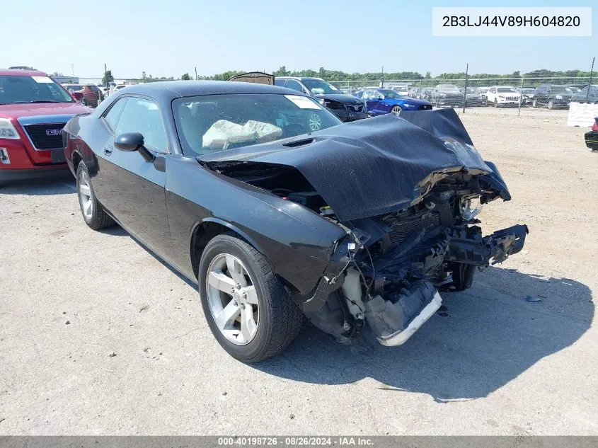 2009 Dodge Challenger Se VIN: 2B3LJ44V89H604820 Lot: 40198726