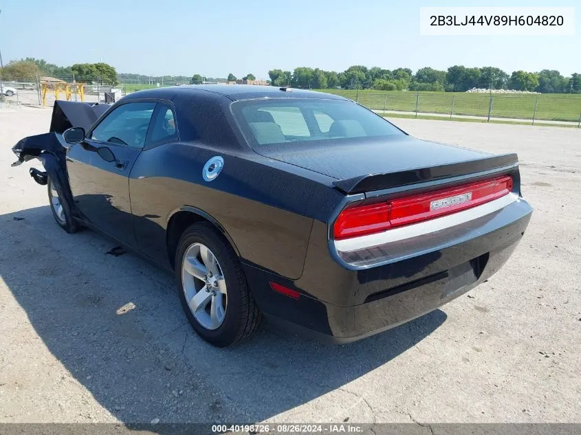 2009 Dodge Challenger Se VIN: 2B3LJ44V89H604820 Lot: 40198726