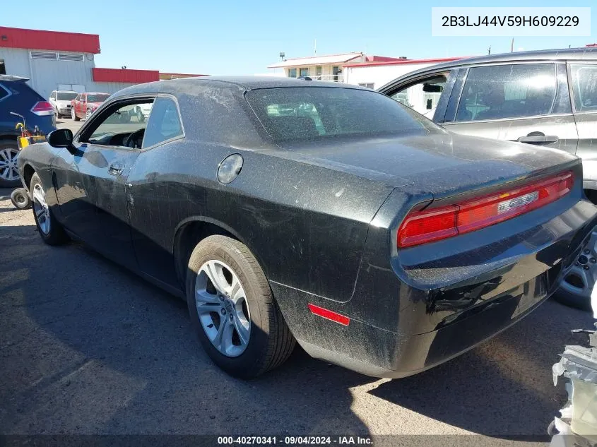 2009 Dodge Challenger Se VIN: 2B3LJ44V59H609229 Lot: 40270341