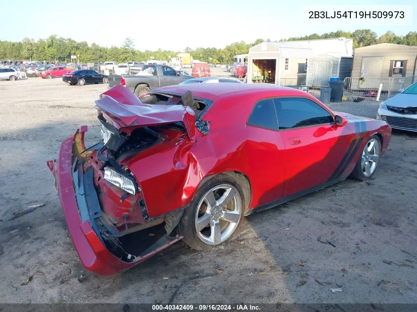 2009 Dodge Challenger R/T VIN: 2B3LJ54T19H509973 Lot: 40342409