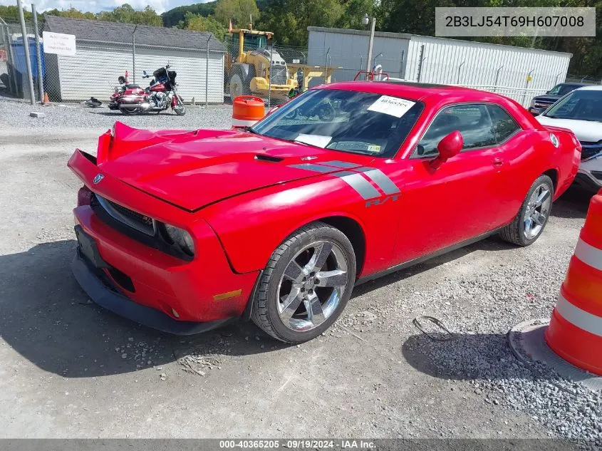 2009 Dodge Challenger R/T VIN: 2B3LJ54T69H607008 Lot: 40365205