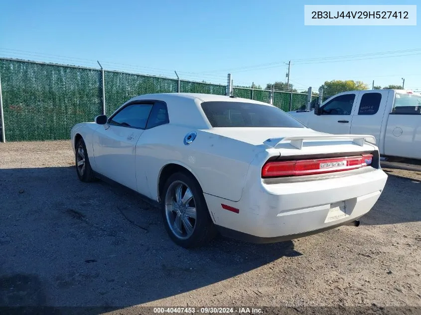 2009 Dodge Challenger Se VIN: 2B3LJ44V29H527412 Lot: 40407453