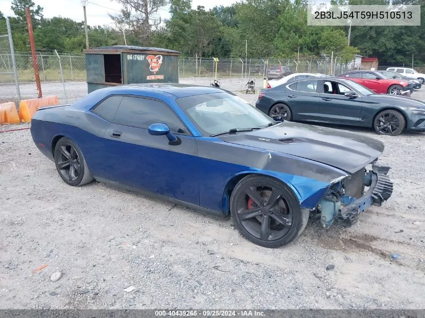 2009 Dodge Challenger R/T VIN: 2B3LJ54T59H510513 Lot: 40439265