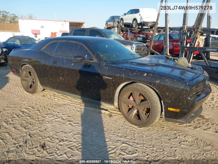 2009 Dodge Challenger Srt8 VIN: 2B3LJ74W69H579278 Lot: 40599987