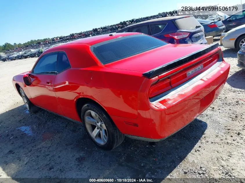 2009 Dodge Challenger Se VIN: 2B3LJ44V59H506179 Lot: 40600680