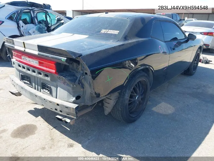 2009 Dodge Challenger Se VIN: 2B3LJ44VX9H594548 Lot: 40646423